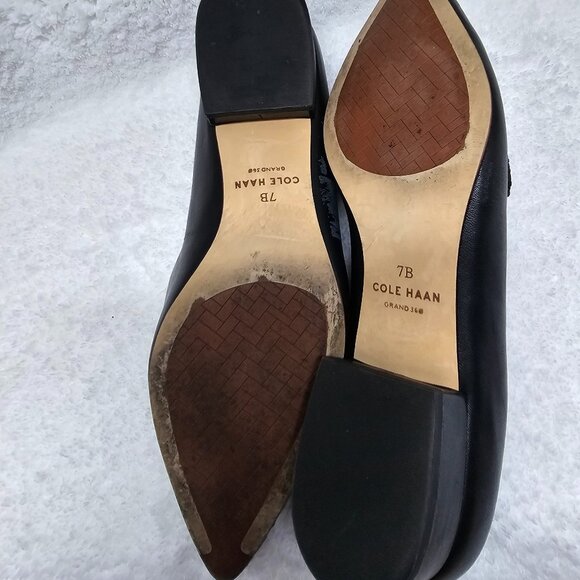 Cole Haan Grand 360 Black Leather Loafers – Women’s Size 7 B - Picture 4 of 7